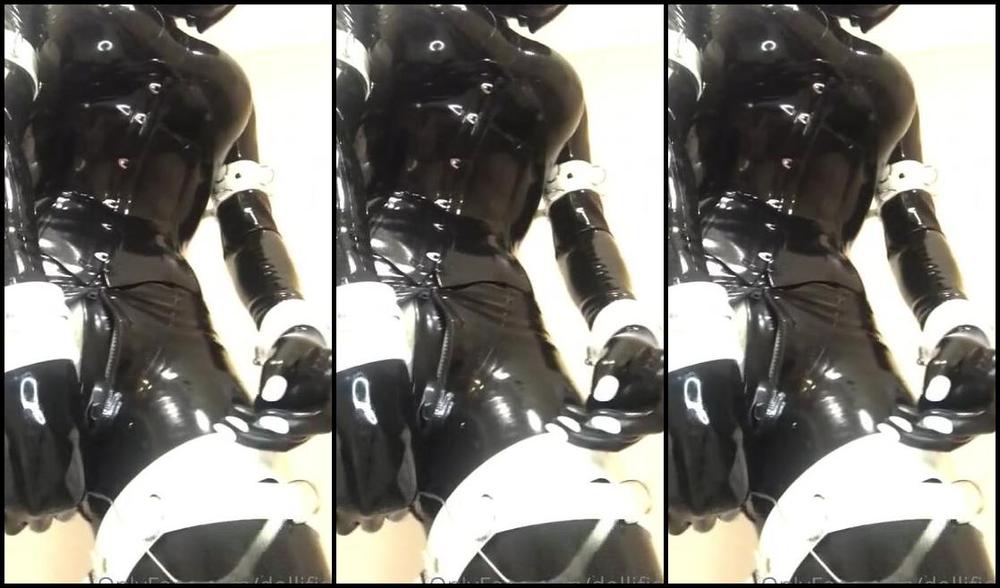 Dollified Nicknamed Dollified Onlyfans Black Shiny Latex Dolls Excel In One Thing Rubbing Their Rubber Pussy Lips