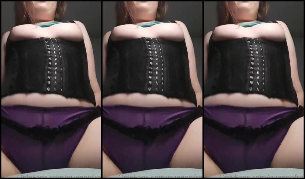 Goddess Trinity Nicknamed Queenofred 10 29 2020 Onlyfans Video I Love Grinding My Purple Buddy With My Sheer Purple Undies If You Get A Hard