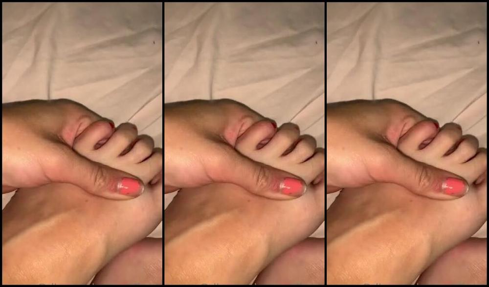 Goddess Daniella Nicknamed Danimonies 09 18 2020 Onlyfans Video Ruby Red Toes S