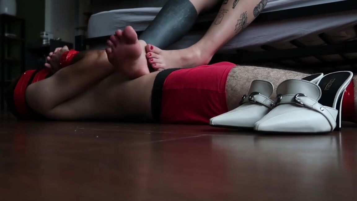 Ellaarievilo Nicknamed Ellaarievilo 06 21 2025 Onlyfans Video Completely Restrained In Bondage Tape Blindfolded Masked And Gagged He Cant See Cant Speak