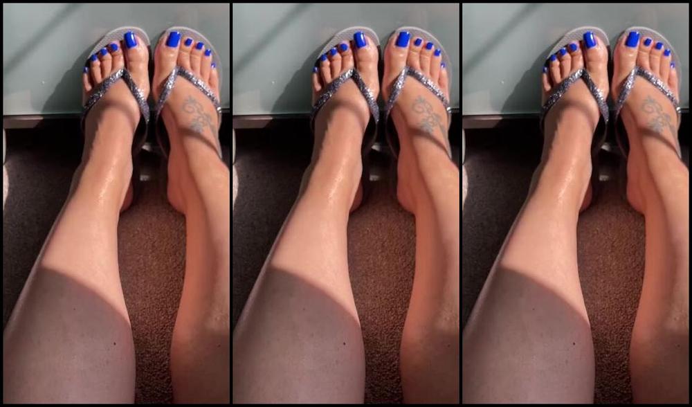 Deedee Nicknamed Deedeericanfeet 04 16 2025 Onlyfans Video As Requested Oily Toes In Flip Flops