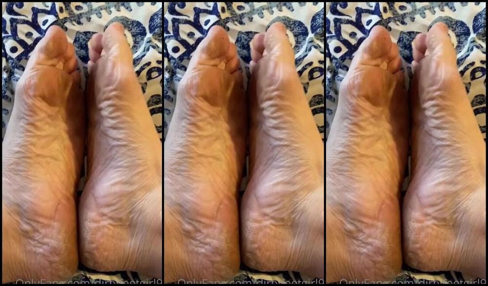 Findomfeetgirl Nicknamed Dirtyfeetgirl92 10 13 2021 Onlyfans Video 2 Minute Sole Video