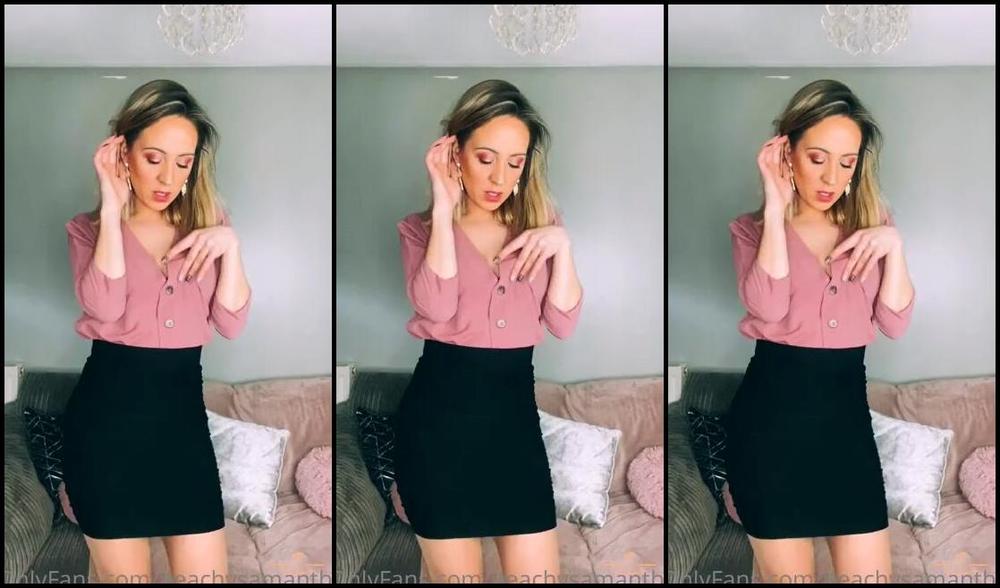 Peachy Samantha Nicknamed Peachysamantha Onlyfans I Just Want To Look Good For