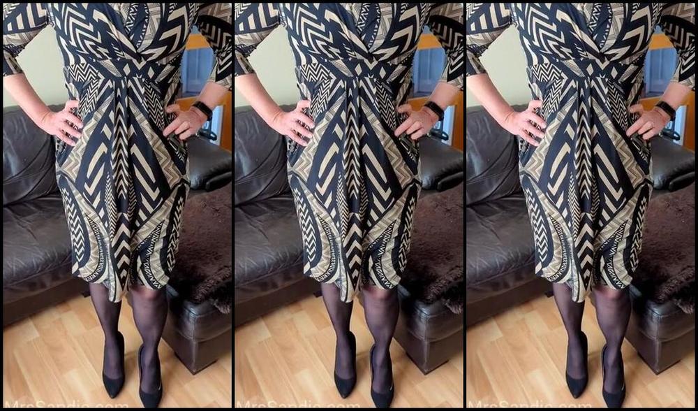 Mrs Sandie Nicknamed Mrssandie Onlyfans 03 12 2022 Acting My Age With This Dress Xx