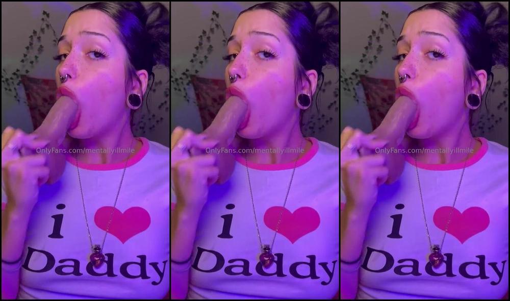 Mentallyillmile Nicknamed Mentallyillmile 10 07 2025 Onlyfans Video I Just Want To Be Your Sloppy Little Toy Getting Sloppier Each Time Earning You Pretty 1080P