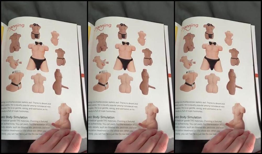 Jennaize Nicknamed Jennaize Onlyfans Flipping Through My Tantaly Doll Book For You Lots Of Spicy Pics Inside