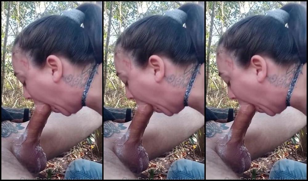 Wiicked420 Nicknamed Wiicked420 01 11 2023 Onlyfans Video Got A Quicky Here Another 420 Sess On Our Walk Turns Into Some Hot Sloppy Deepthroat