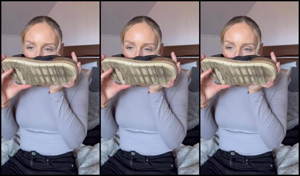 Selfworship Nicknamed Selfworship 03 10 2024 Onlyfans Video Hot Blonde Milf Loves Smelling Her Funky Sandals And Worshipping Her Soft Soles