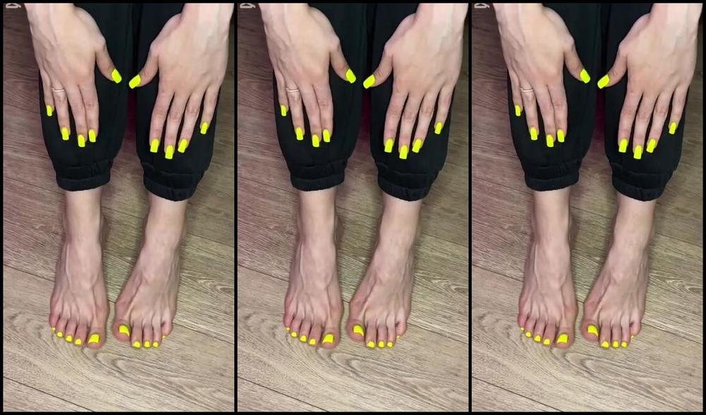 Eva Fashka Nicknamed Onlyfashka 04 03 2025 Onlyfans Video Close Up Pedi Videodoes Yellow Colour Suit My Toes