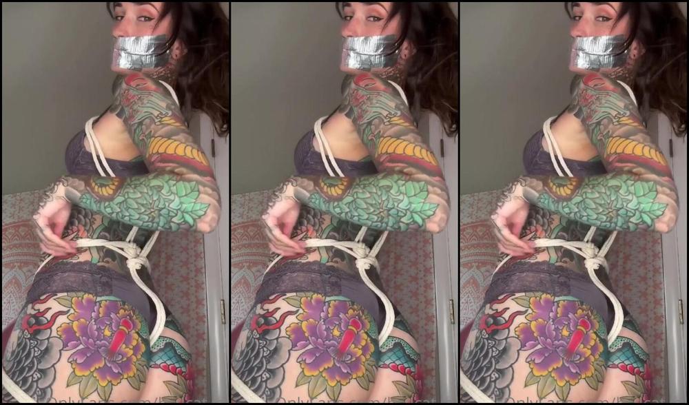 Hellcat Nat Nicknamed Hellcat Nat 08 22 2023 Onlyfans Video Duct Tape Bondage I Loveee Custom Requests I Put My Own Special Twist On