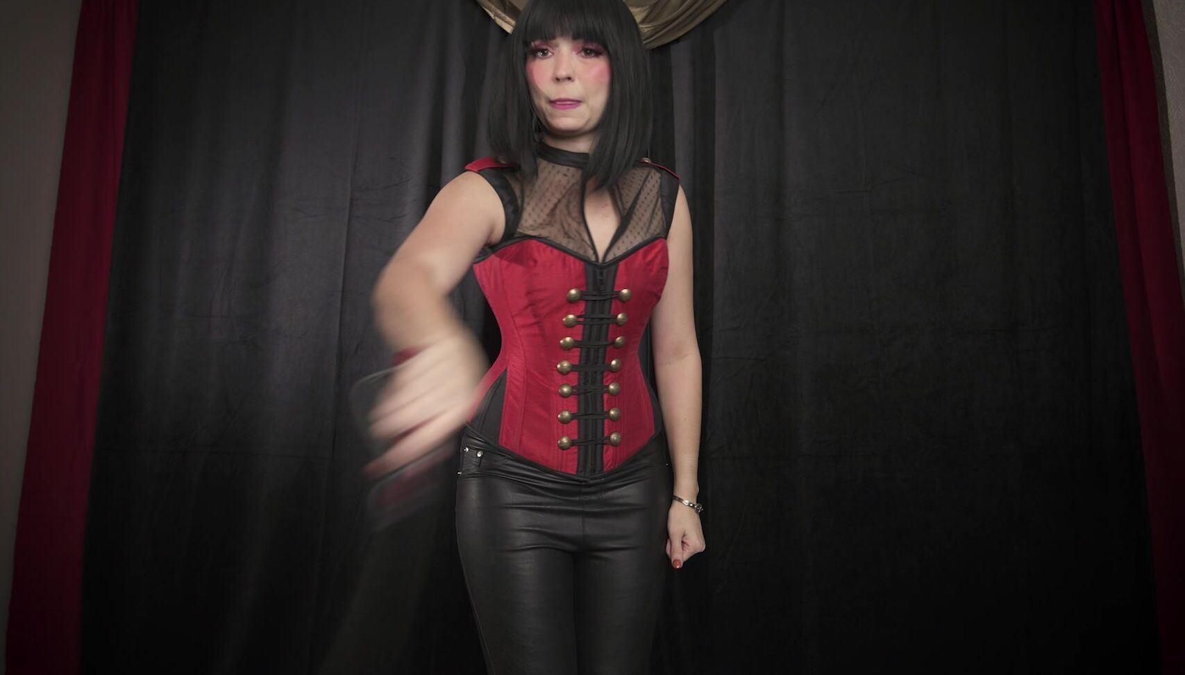"TheTabithaJane" executrix, femdom pov, fantasy, special effects, sfw, circus Executrix Fantasy Circus Ringleader manyvids