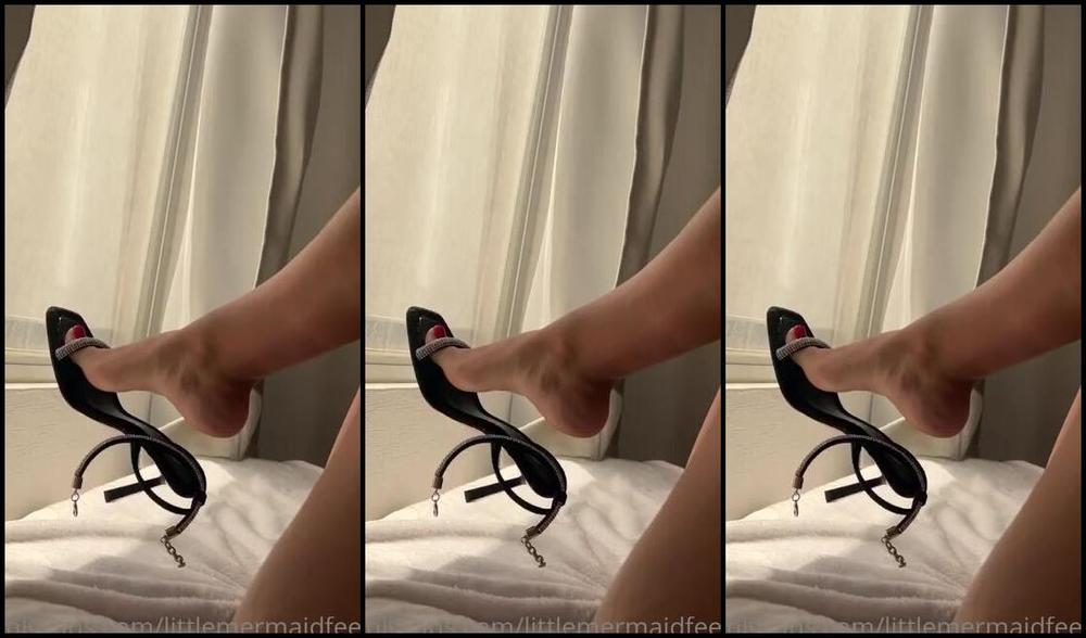 Little Mermaid Nicknamed Littlemermaidfeets 04 02 2023 Onlyfans Video Dangling Heels Whoopsi