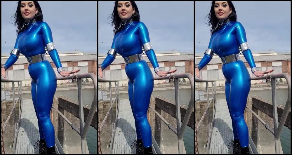 Sophie X Elodie Nicknamed Sophie X Elodie 05 04 2024 Onlyfans Video In Meinem Blauen Latexcatsuit