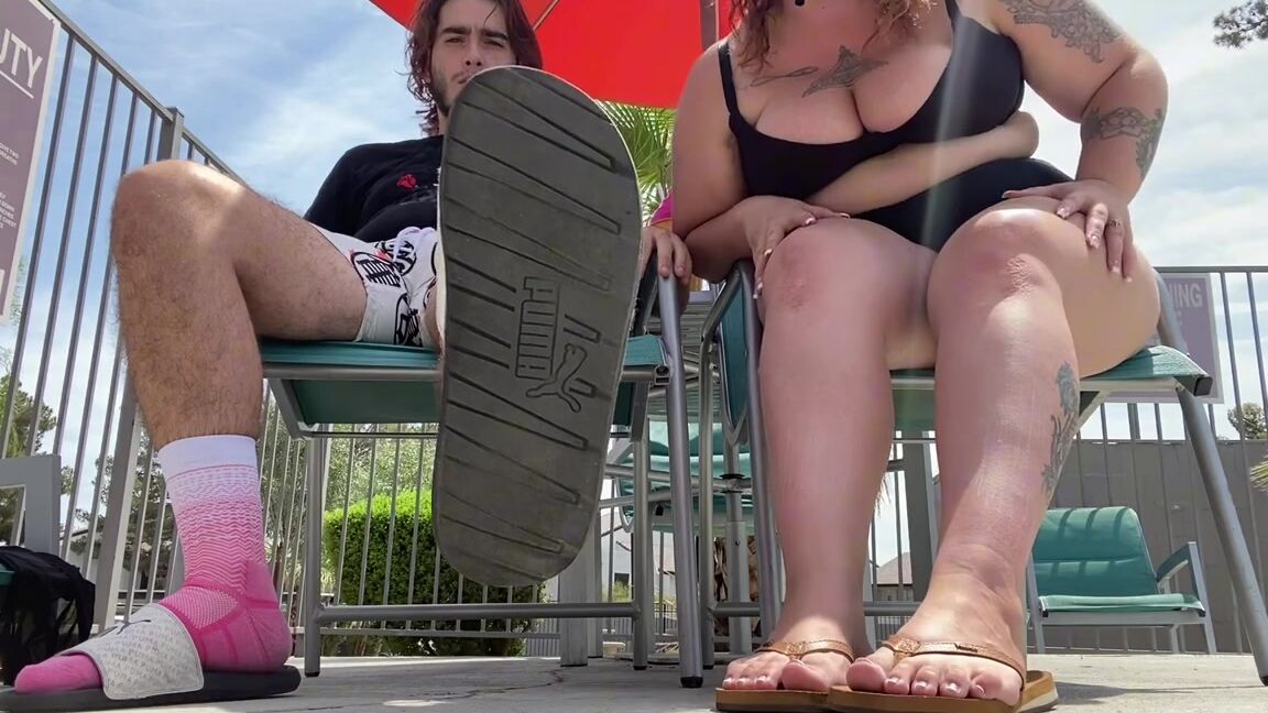 Daddy Fat Stacks Nicknamed Meanandkinky 08 04 2024 Onlyfans Video Poolside Foot Humiliation