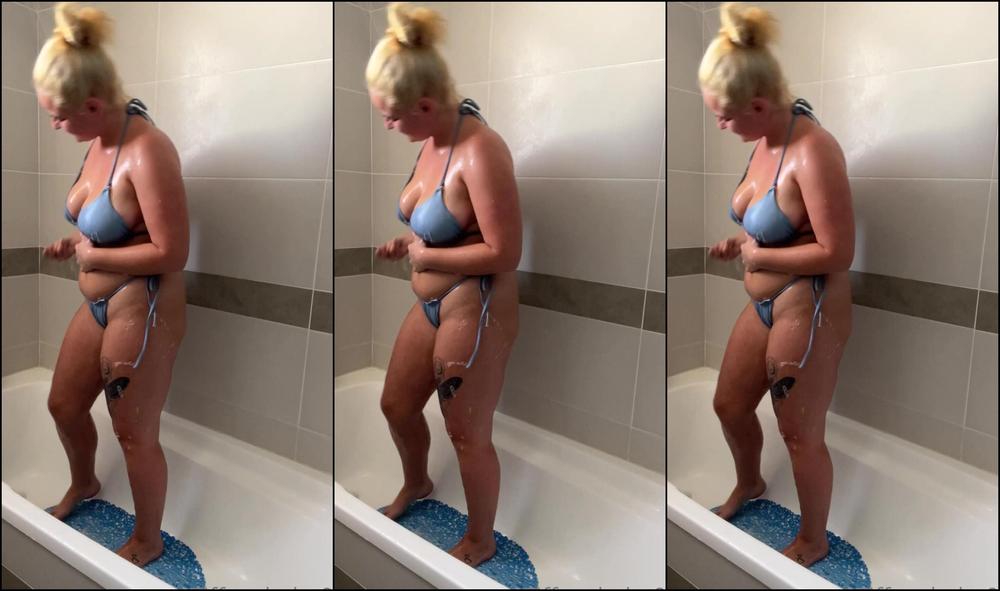 "Tiffanybabe01" shower, orgasms, shower scenes, wet look, pussy play I LOVE BEING THIS WET XXX manyvids