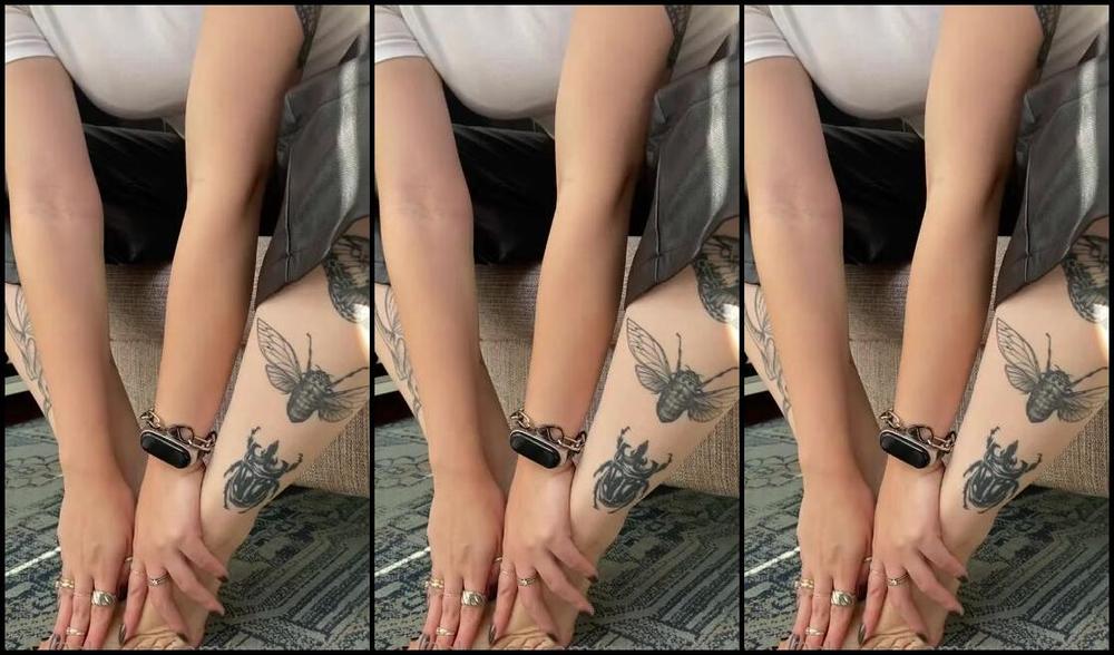 Mes Petits Pieds Nicknamed Mpetitspieds Onlyfans 07 08 2023 Video 652646