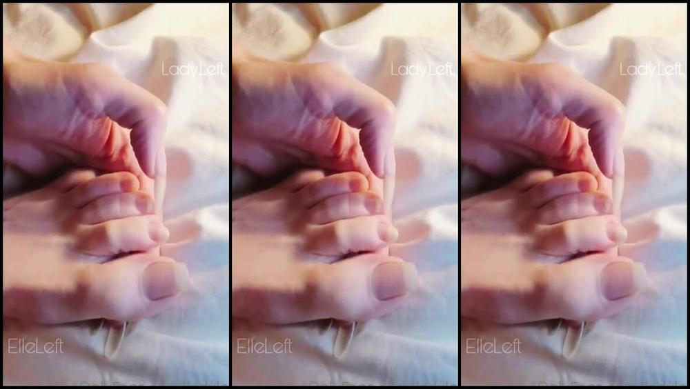Lady Left Nicknamed Ladyleft 07 16 2021 Onlyfans Video The First Time Measuring My Toenails