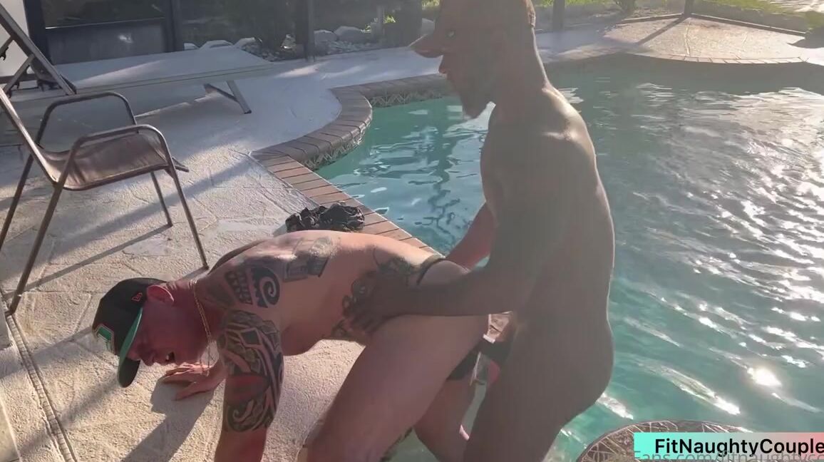 Fitnaughtycouple Nicknamed Fitnaughtycouple 05 04 2025 Onlyfans Video Men Just Wanna Have Fun Pool Side Interracial Hot Pool Side Fucking By Two Guys B