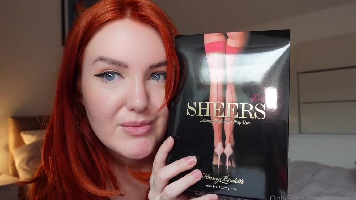 Miss Redhead Nicknamed Missredhead 03 27 2023 Onlyfans Video Stockings Video Bundle Do You Want A Video Of Me Playing With My Pussy Wearing These L