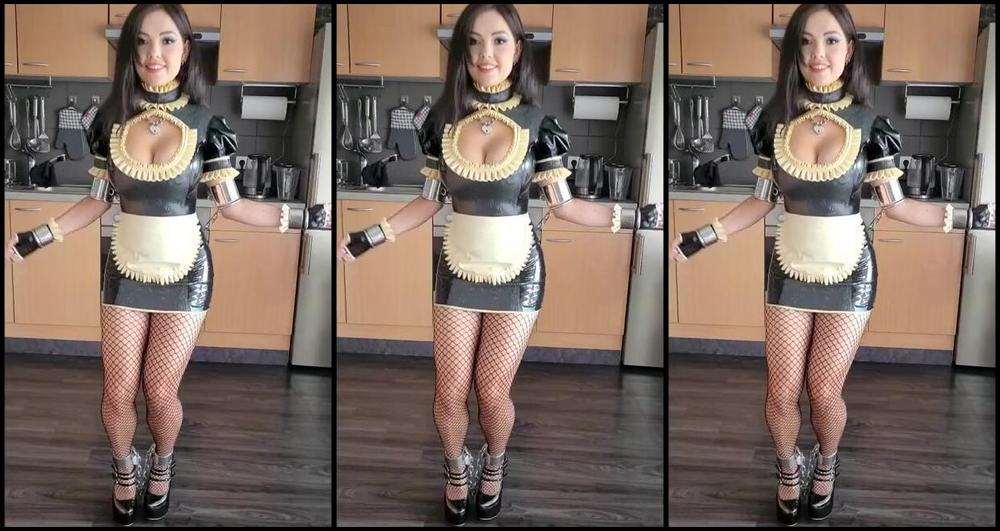 Sophie X Elodie Nicknamed Sophie X Elodie 09 03 2024 Onlyfans Video Zu Hause Im Sexy Latex Maid Outfit