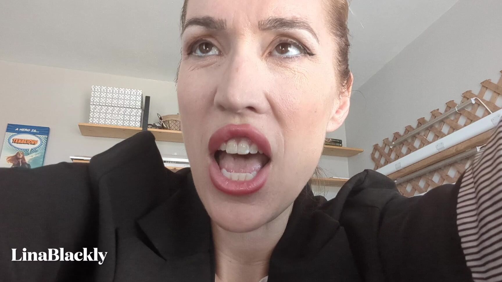 "LinaBlackly" bossemployee, domination, haircutting, mutualmasturbation, pov Haircut Punishment Boss Cuts and Cums manyvids