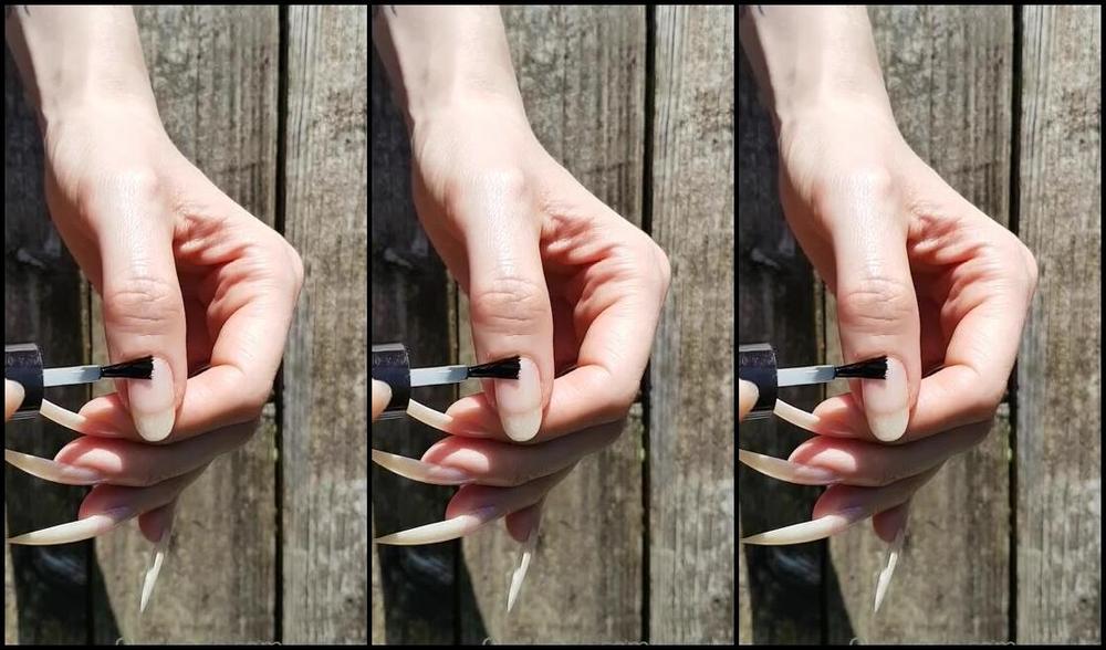 Lady Left Nicknamed Ladyleft 05 02 2020 Onlyfans Video Someone Requested My Nails And Wood X8Fx