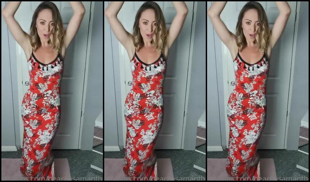 Peachy Samantha Nicknamed Peachysamantha Onlyfans Senorita Dance Video