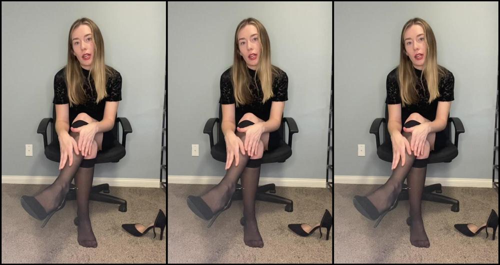 "Goddess Ally Etana" feet, female domination, femdom pov, foot fetish, goddess worship, sfw Boss Finds Out You Have A Foot Fetish manyvids