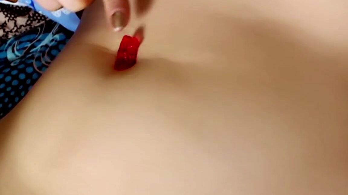 "JuliaCrown" foodandobjectcrush, giantess, giants, mouthfetish, swallowingdrooling Giantess swallowing annoying gummy bear manyvids