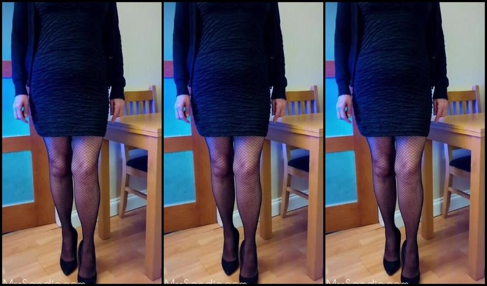 Mrs Sandie Nicknamed Mrssandie Onlyfans 12 29 2021 On Holiday Till The 3Rd Of January Crotchless Fishnet Tights And Lbd Today Not Something Id