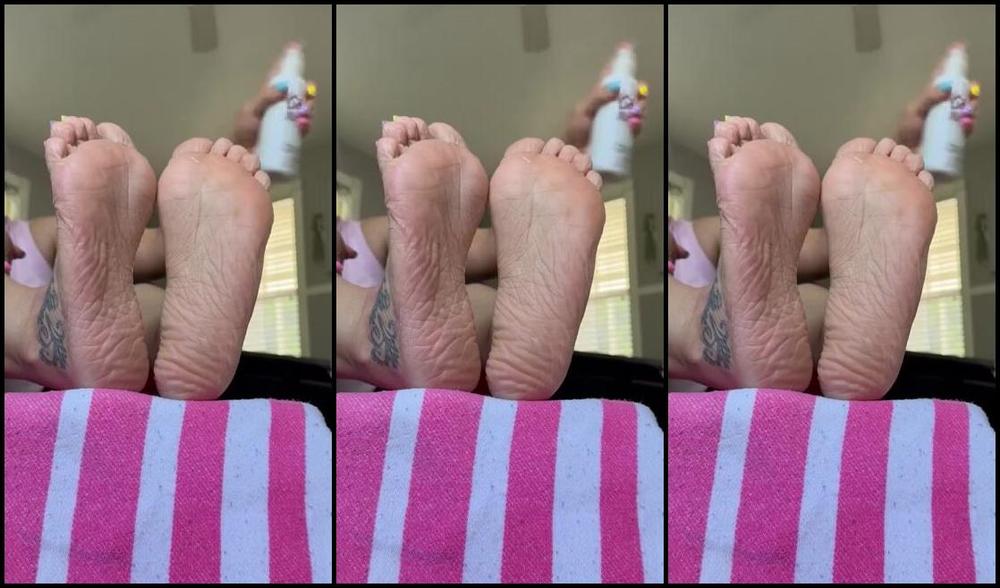 Deedee Nicknamed Deedeericanfeet 05 16 2025 Onlyfans Video Gm As Requested Lets Drench These Soles Shall We