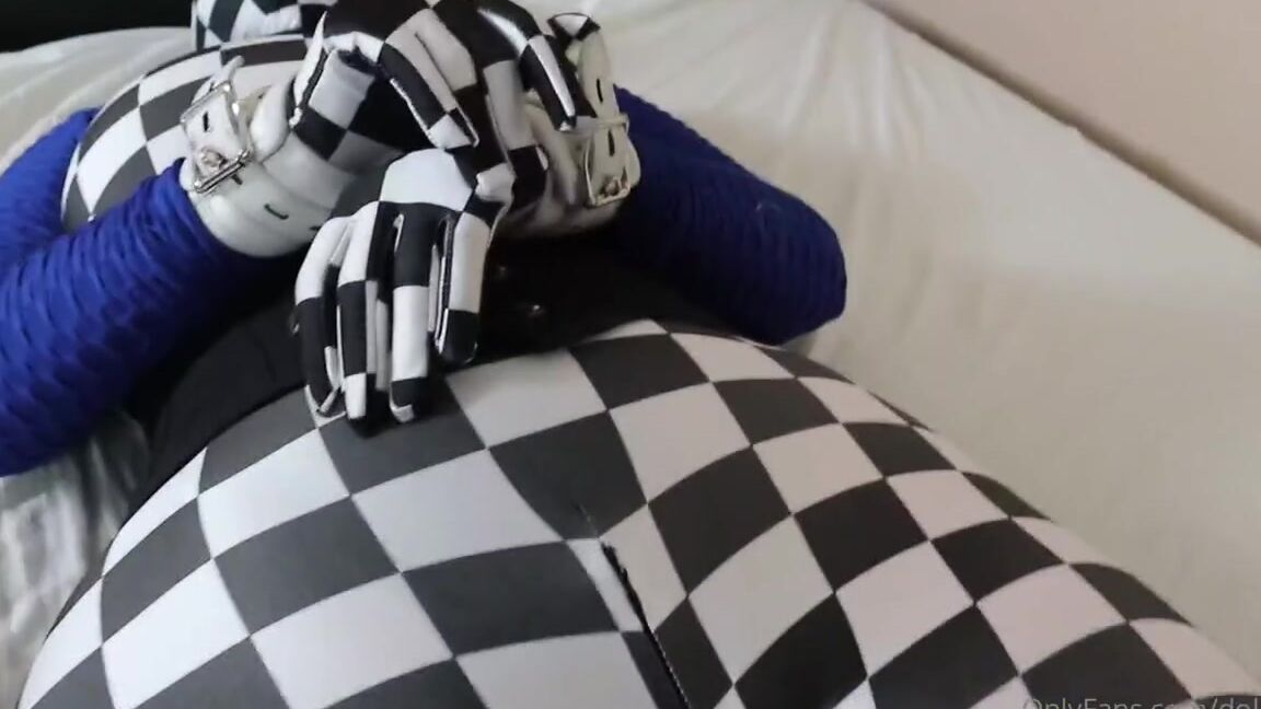 Dollified Nicknamed Dollified Onlyfans Playing And Double Masking My Bound Zentai Doll Qq