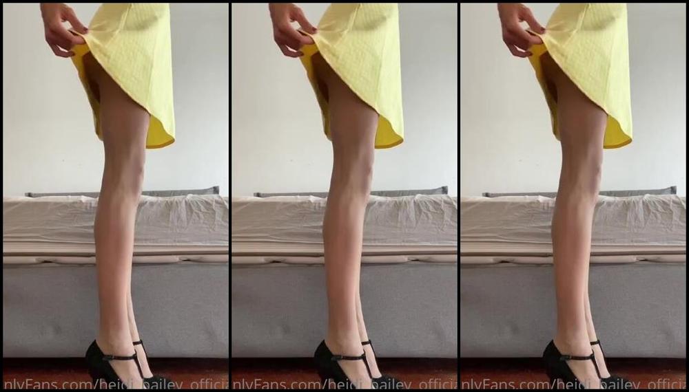 Heidi Bailey Official Nicknamed Heidi Bailey Official 04 10 2022 Onlyfans Video For The One Of You That Loves Light Pantyhose