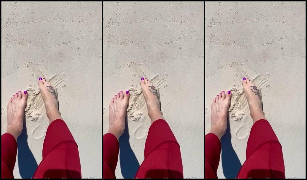 Alice Rose Nicknamed Alicerosequeenoftoes 10 21 2022 Onlyfans Video Join Me For A Walk On The Beach And Then You Can Help Me Get All