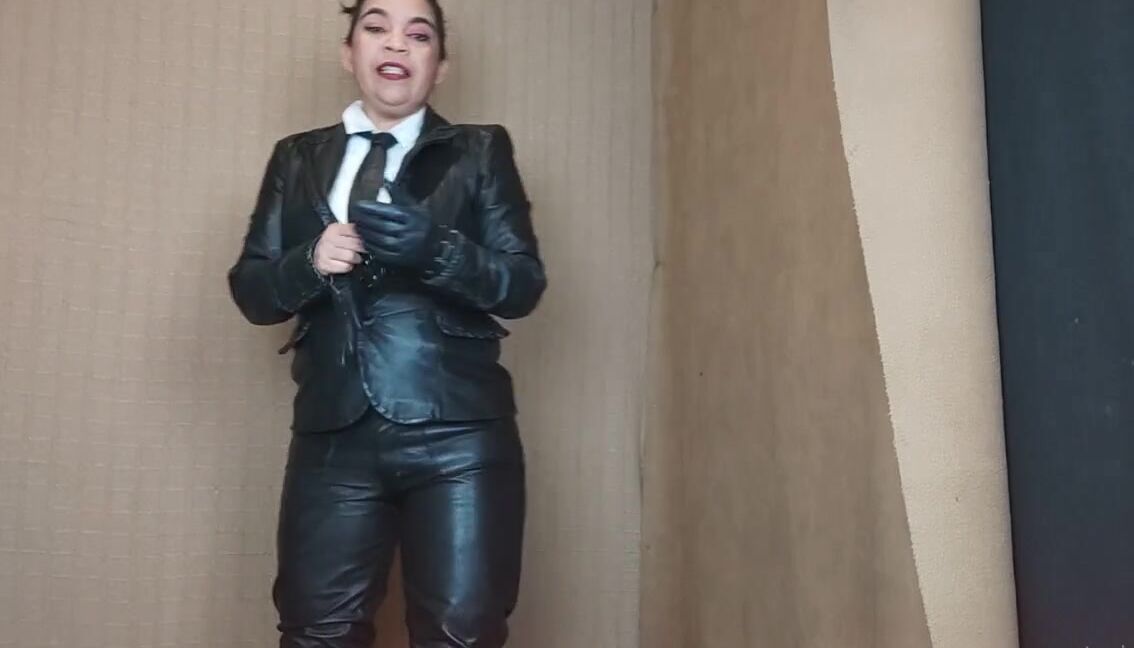 Reina Leather Nicknamed Reinaleather Onlyfans New Trousers