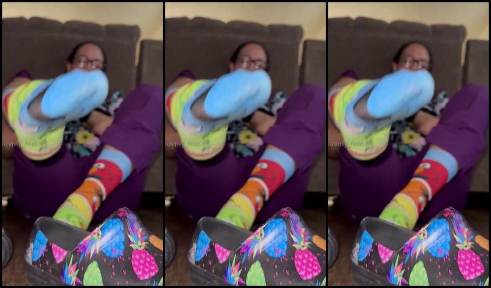 Goddess Rosie Nicknamed Luvmy Feet 07 04 2025 Onlyfans Video Sending These Socks To Someone Special Today