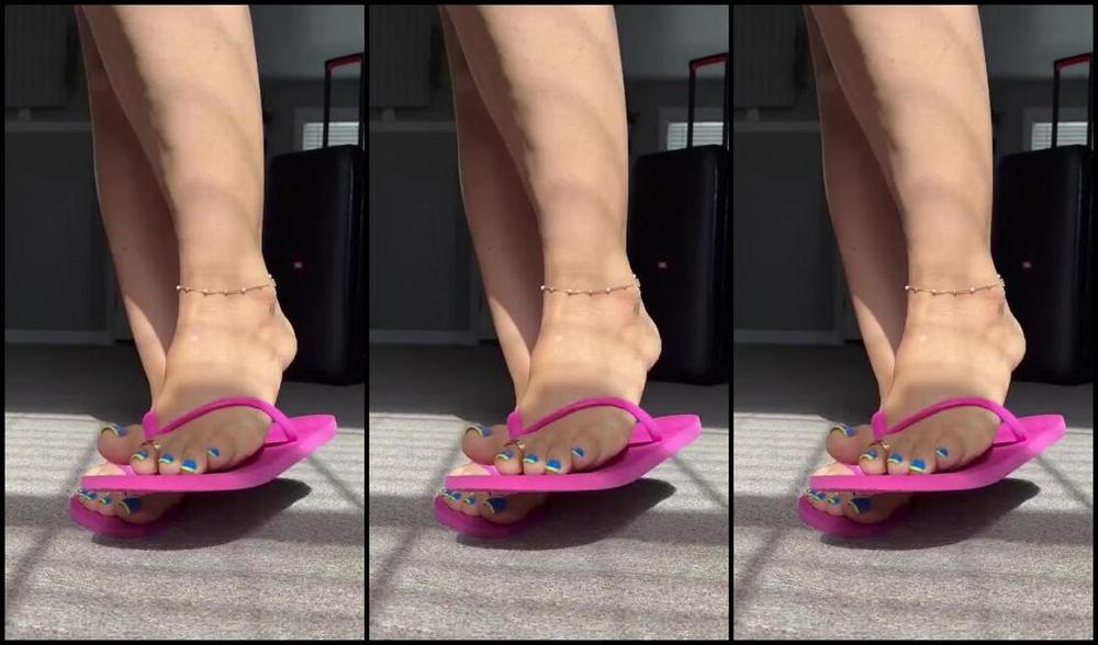 Deedee Nicknamed Deedeericanfeet 07 02 2025 Onlyfans Video As Requested Sunny Flip Flop Tease And