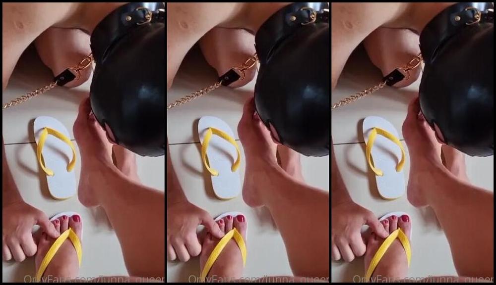 Lunna Queen Nicknamed Lunna Queen 10 03 2022 Onlyfans Video You Gotta Kiss And Lick Every Inch Of My Feet Nerd Fetichista