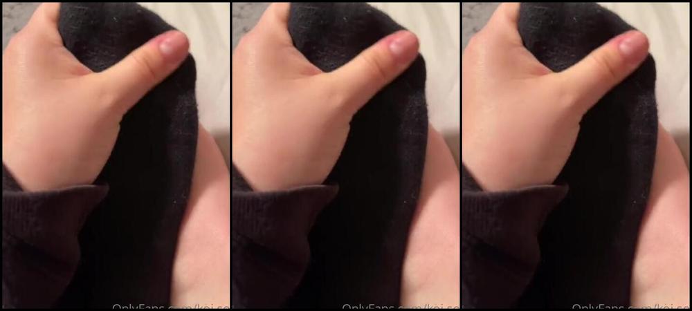 Koi Sols Nicknamed Koi Sols 12 12 2022 Onlyfans Video Close Up Of My Linty Toes
