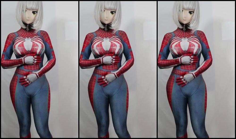 Dollified Nicknamed Dollified Onlyfans Here Is A Teaser For Some Spidey Goodness Dropping Tomorrow Full Silicone Bodysuit On Underneath