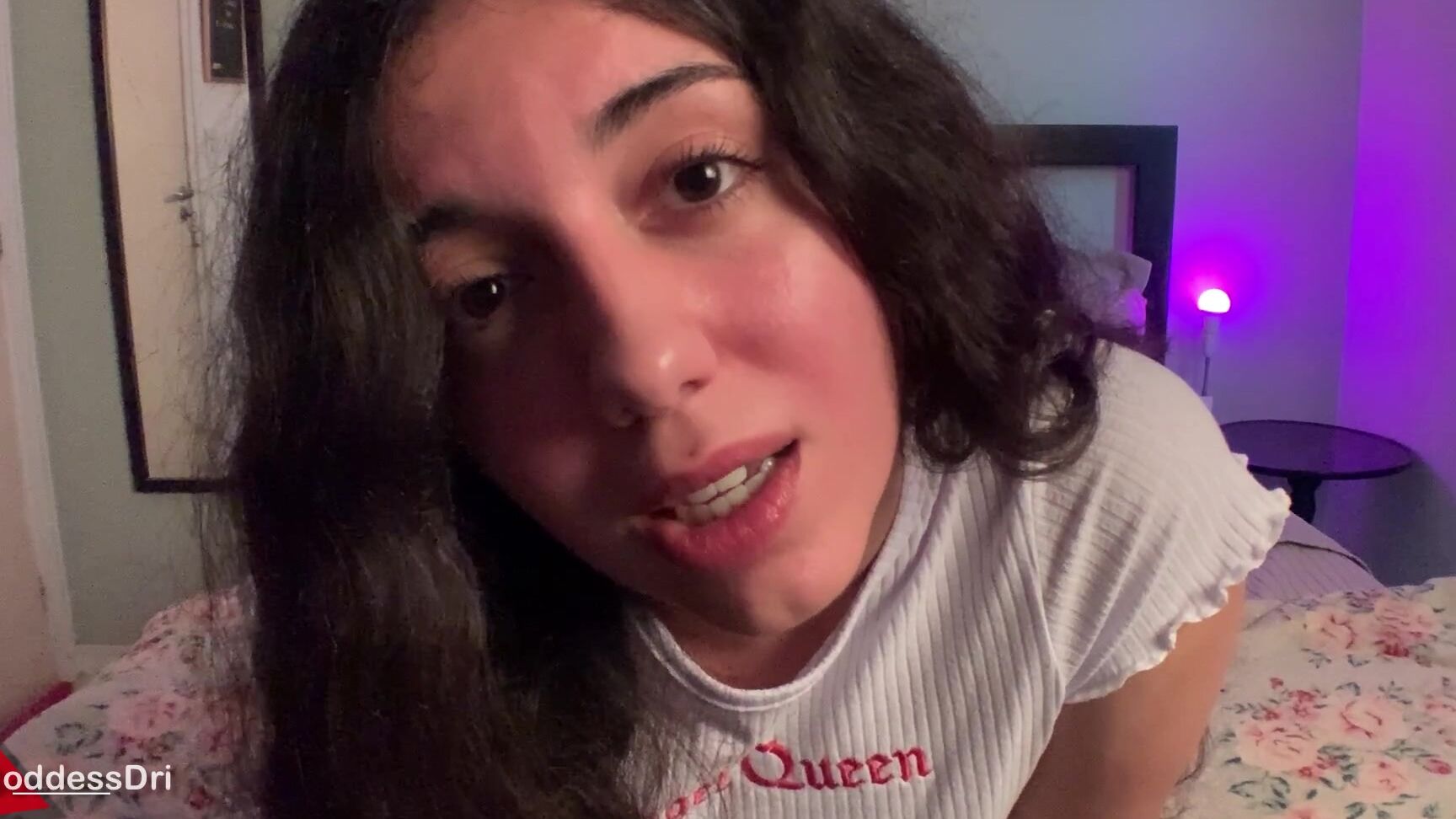 "GoddessDri" brat girls, femdom pov, foot fetish, smell fetish, tease & denial Bare Foot Denial manyvids