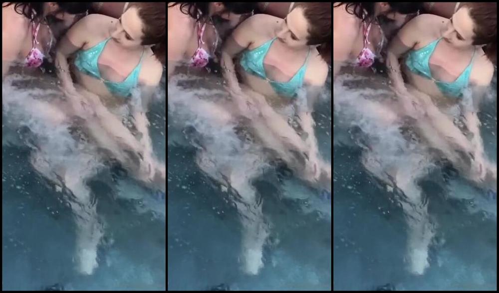 Lilmizzunique Nicknamed Lilmizzunique Onlyfans Girl Talk In The Hot Tub With Lunalainxx