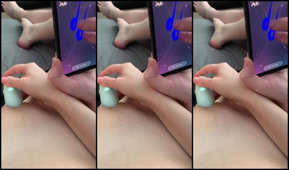 Jennaize Nicknamed Jennaize Onlyfans Using The New Little Whale Toy I Got Yesterday The Vibrations Are Controlled By The App