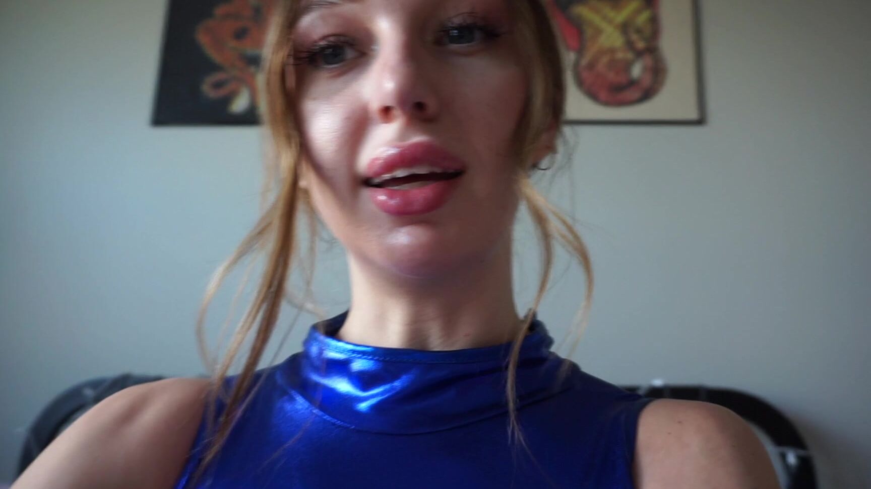 "HARPERMADI" latex, dirty talking, joi, cum countdown, jerk off instruction 706 stroke to me in shiny latex manyvids