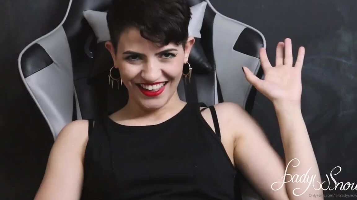 Lady Snow Nicknamed Lalaladysnow 01 14 2021 Onlyfans Video A Special Joi Using My Strapon Putting You In Your Due Place Showing How Much My