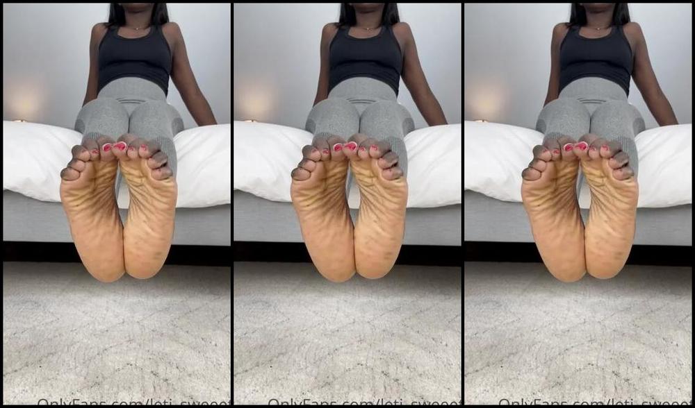 Letisweeetz Nicknamed Leti Sweeetz Nulons 04 23 2023 Onlyfans Video I Hope Your Soles Sunday Is Going Well Mine Is Want These Soles On Your