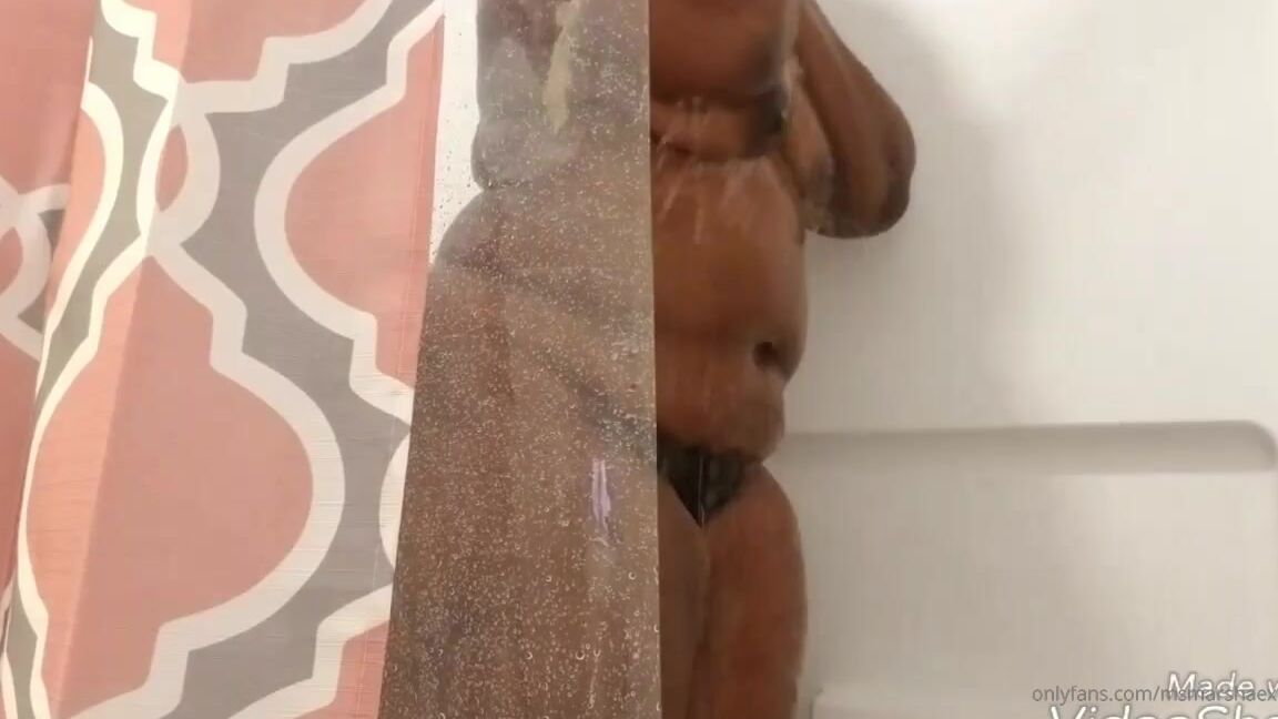 Ms Marshae Nicknamed Msmarshaex 02 20 2019 Onlyfans Video Spying On Me In The Shower