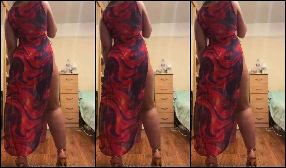 Clappingqueen Nicknamed Clappingqueen 04 24 2023 Onlyfans Video My Butt Looking Real Yummy In This Dress