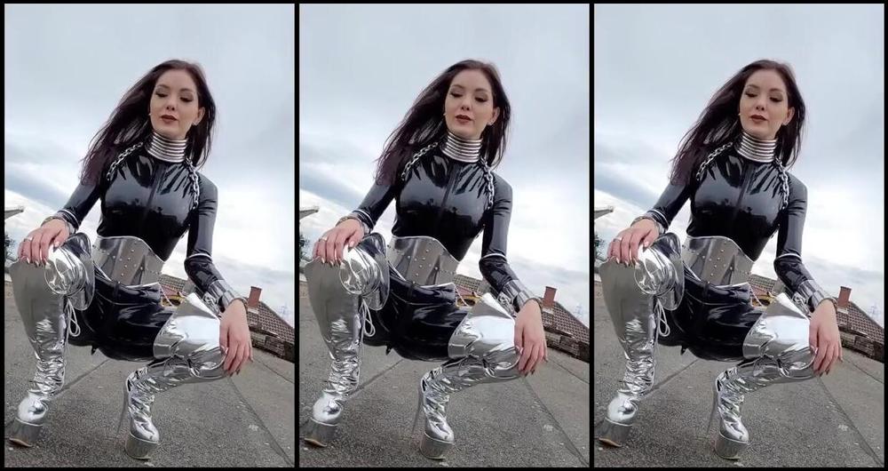 Sophie X Elodie Nicknamed Sophie X Elodie 02 04 2024 Onlyfans Video In Latex Und Edelstahl Auf Dem Dach G