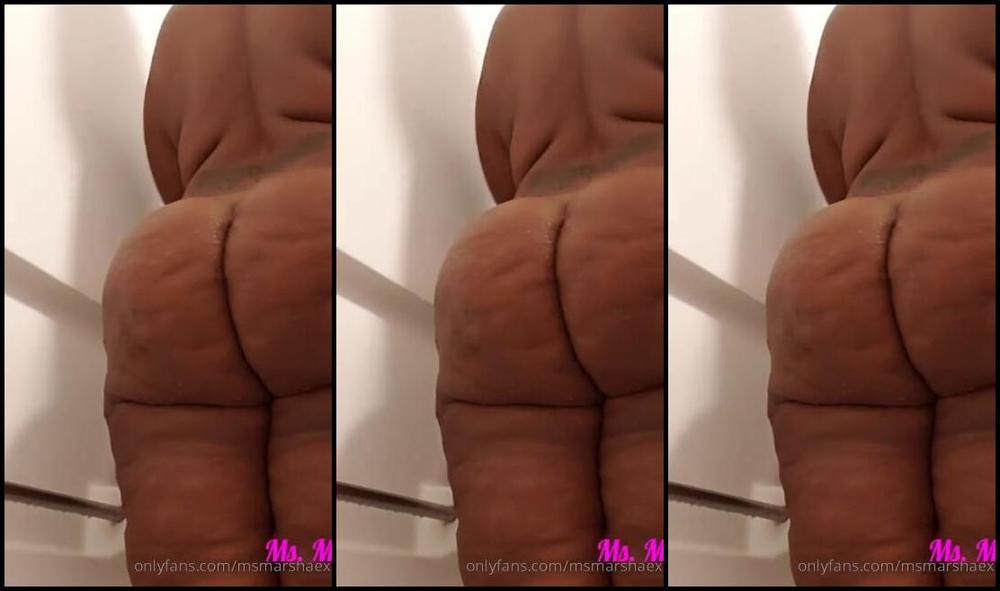 Ms Marshae Nicknamed Msmarshaex 05 30 2019 Onlyfans Video Its Shower Time Again